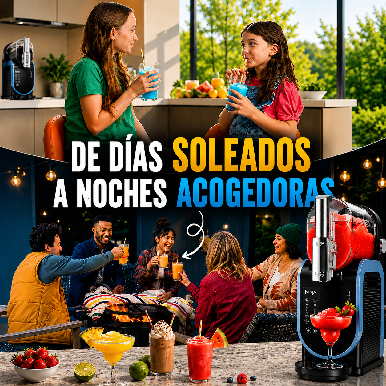 Lumina Slush 7+ porciones por preparación.