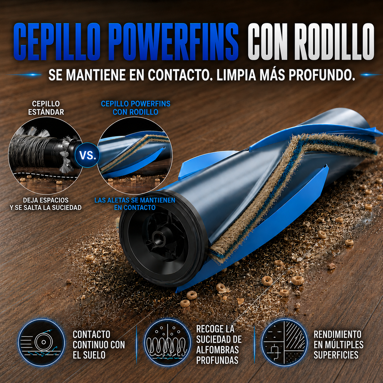 Lumina DirtGlow Pro – Aspiradora Inalámbrica Inteligente