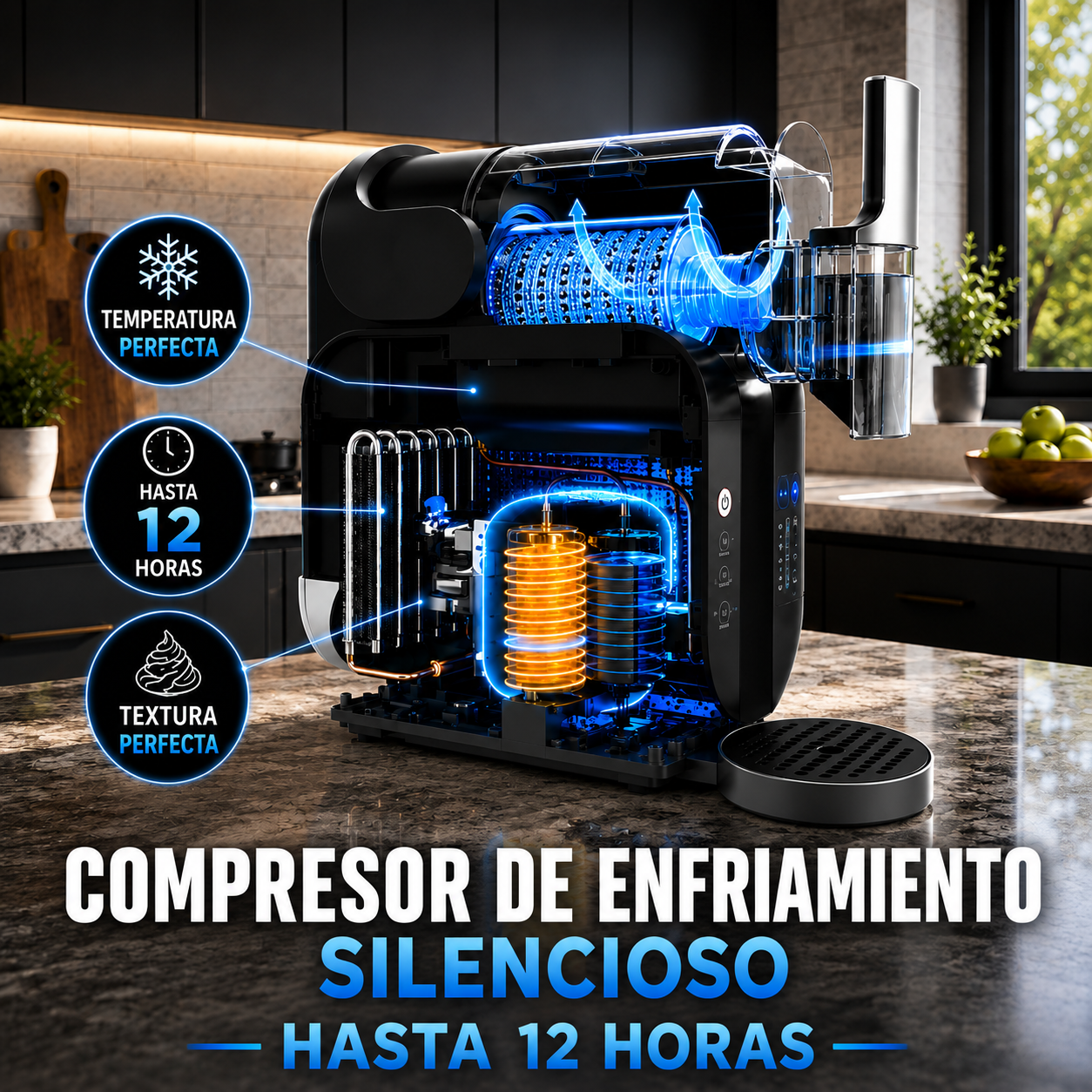 Lumina Slush 7+ porciones por preparación.