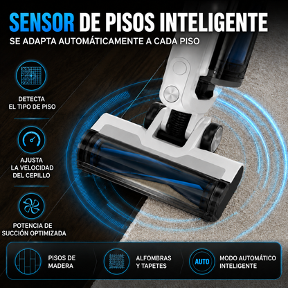 Lumina DirtGlow Pro – Aspiradora Inalámbrica Inteligente