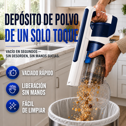 Lumina DirtGlow Pro – Aspiradora Inalámbrica Inteligente